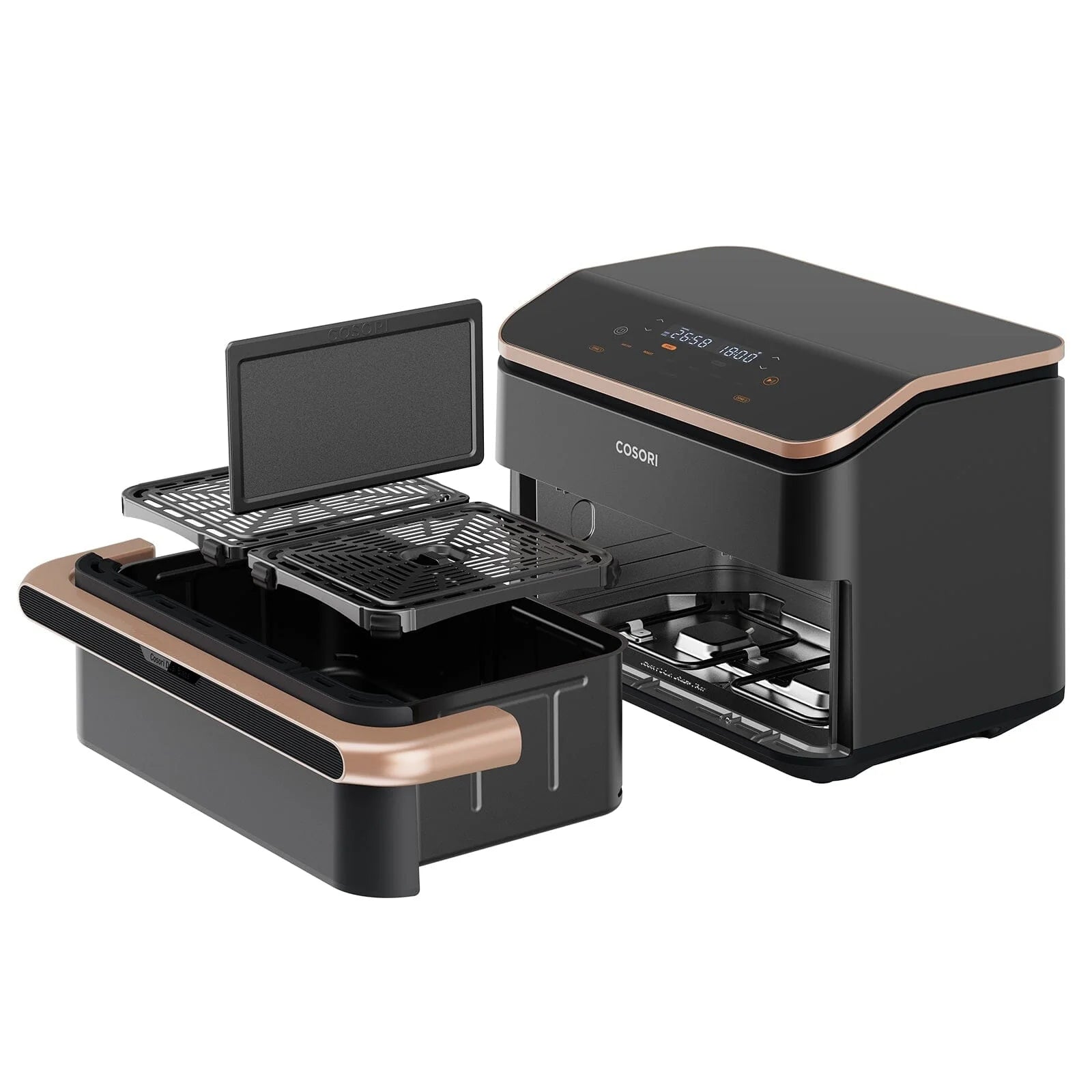 Cosori Dualblaze Smart TwinFry Freidora de Aire 10 L (5L + 5L)