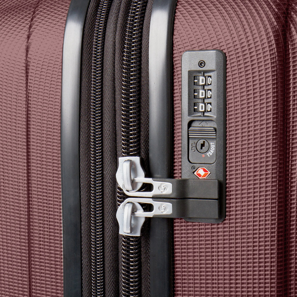 2026 Samsonite Omni 3.0 - Juego de maletas expandibles con ruedas de 2 piezas (equipaje de mano y mediano)
