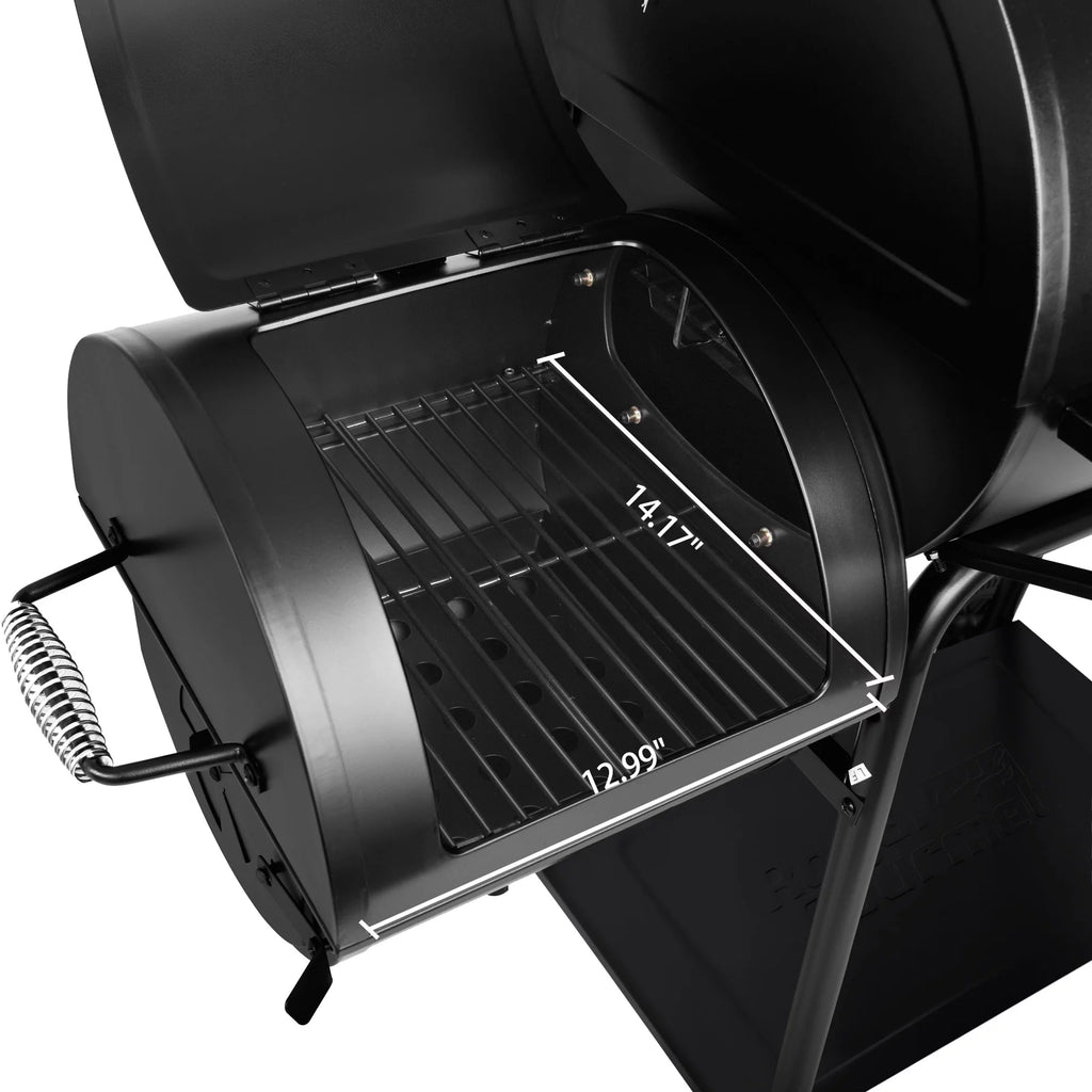 2025 Royal Gourmet CC1830F 30" grill węglowy z boczną wędzarnią