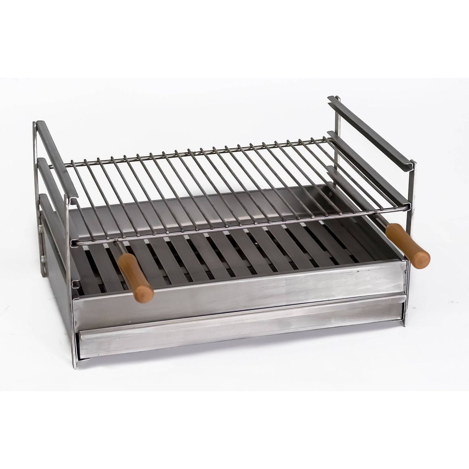 Parrilla De Barbacoa De Acero Inoxidable De 60 Cm