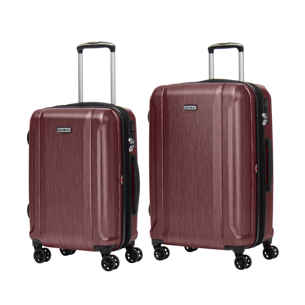 2025 Samsonite Omni 3.0 – 2-częściowy zestaw walizek na kółkach z możliwością rozszerzenia (bagaż podręczny i średni)