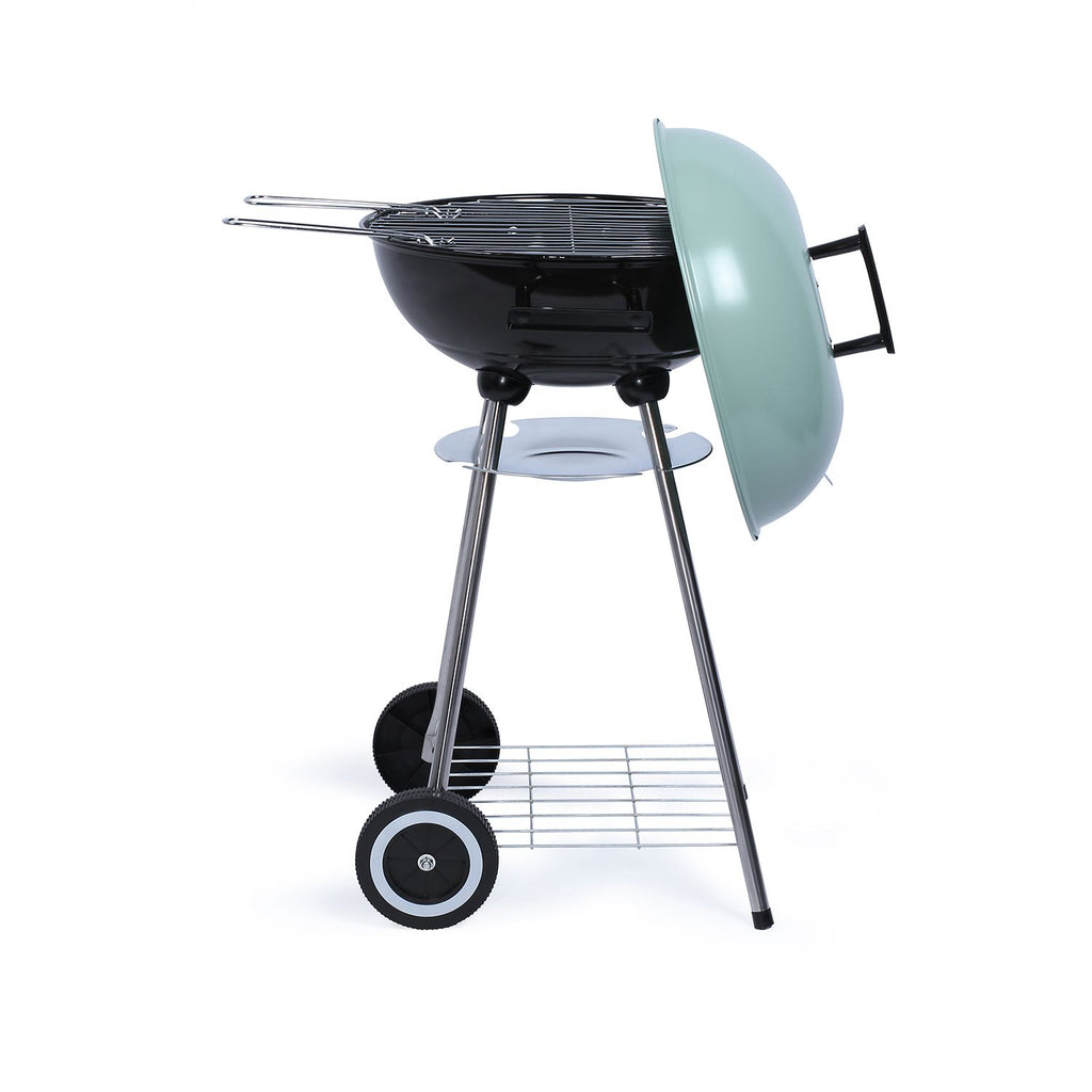 Livoo grill węglowy 41 cm zielono-czarny - Doc172ve