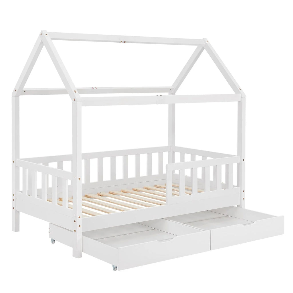 2026 Cama infantil Marli 90 x 200 cm con cajones de almacenamiento