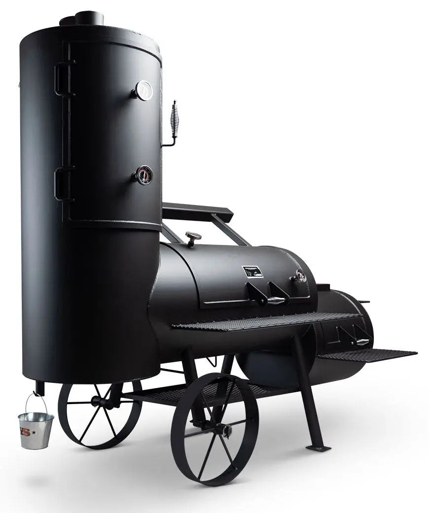 2026 Ahumador Offset Yoder Smokers 24" Durango | Multifuncional para barbacoa al aire libre