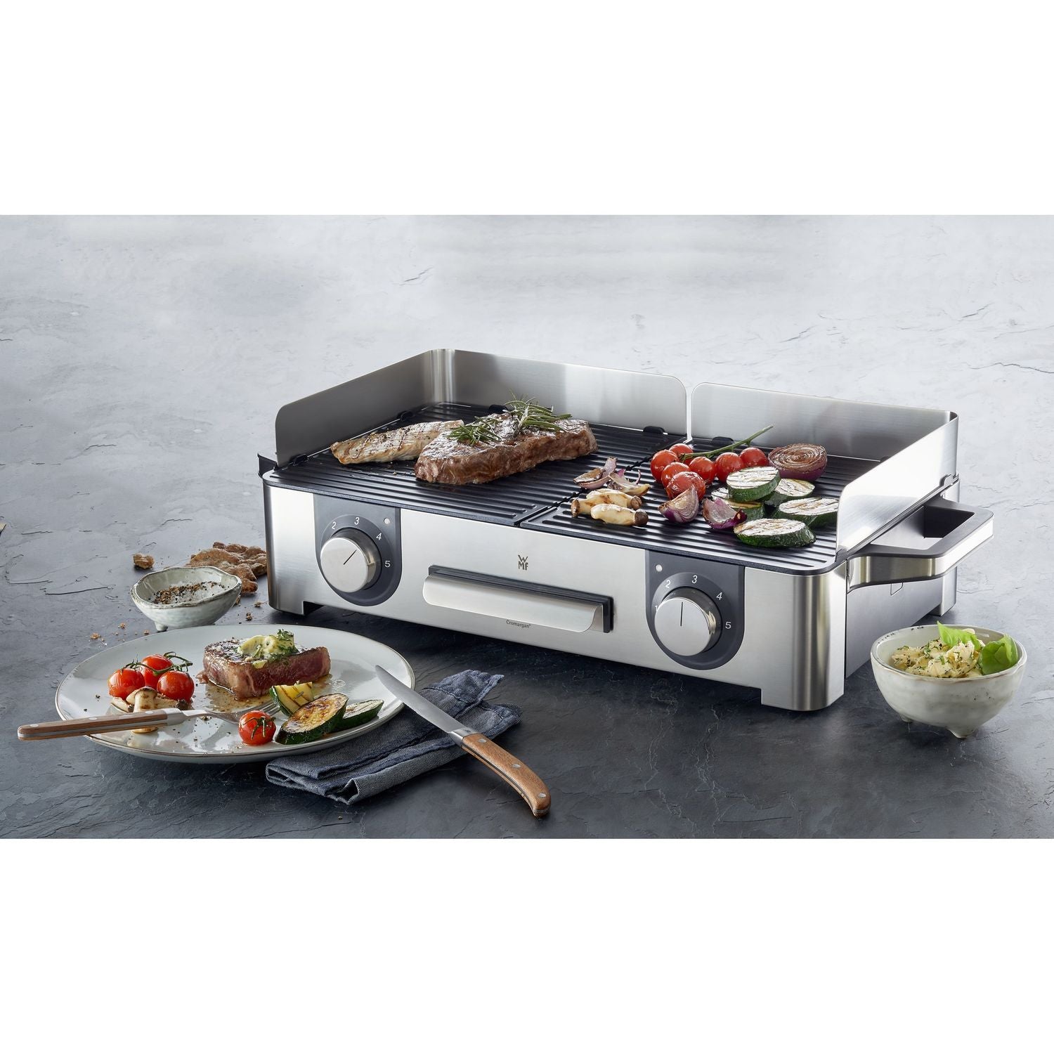 WMF 2400 W wolnostojący grill elektryczny - 0415280011
