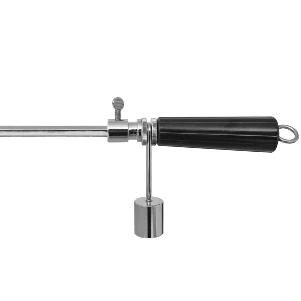 Espetón Para Asados/barbacoa Con Motor Profesional Acero 1200 Mm Vidaxl