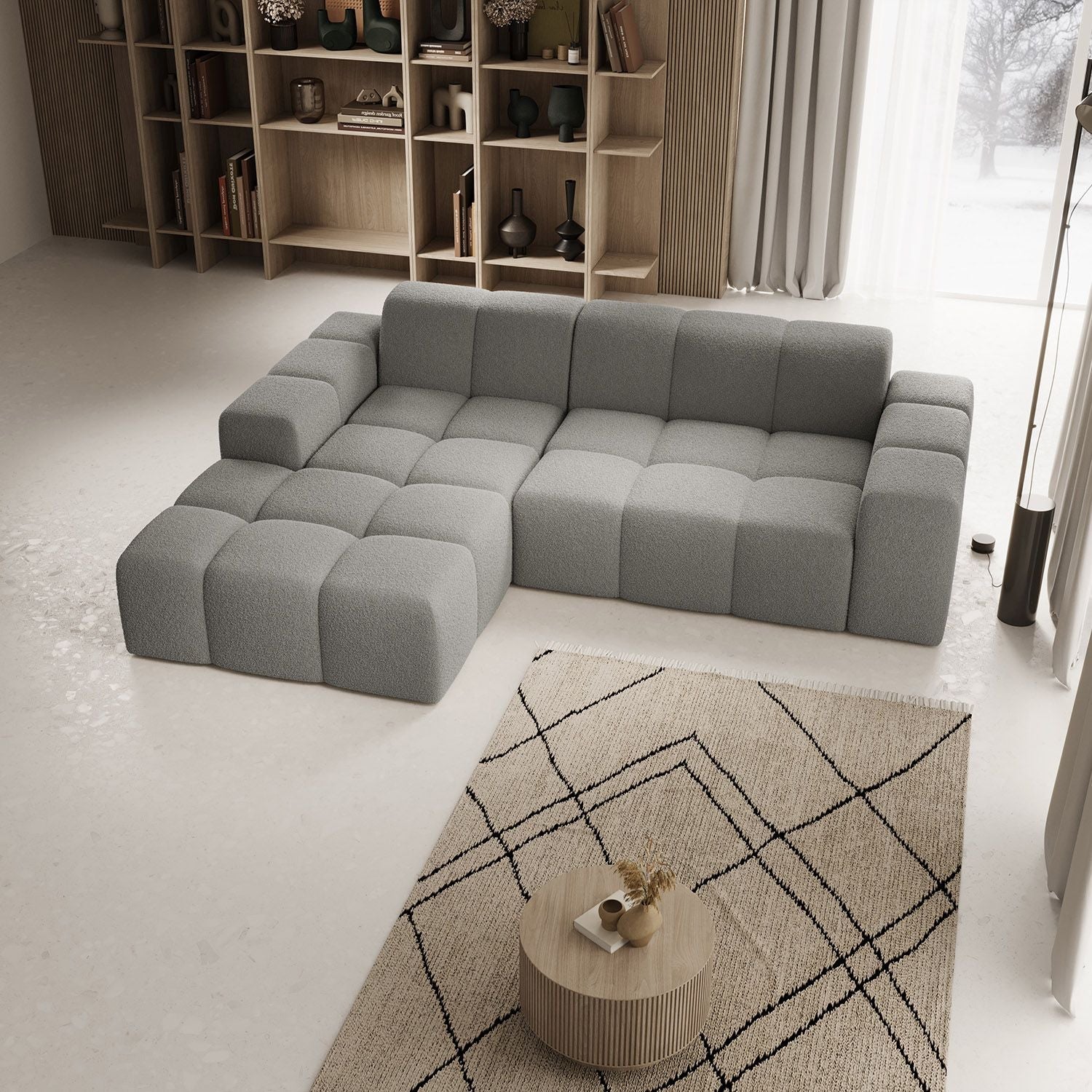 2026 Sofá rinconero Merano – Elegancia moderna y confort excepcional