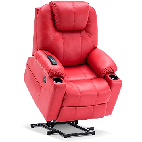Mcombo electric armchair with massage function and USB charging