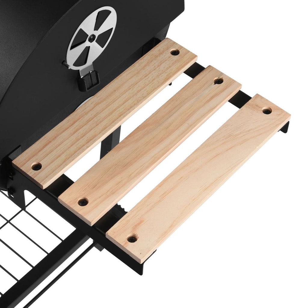Robby 76x33,5 cm Charcoal Grill with Trolley - Smoker One XL