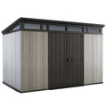 2026 Keter Artisan Cobertizo de Jardín 11 x 7 pies (3,4 x 2,1 m) – Solución Elegante y Robusta para Almacenamiento Exterior