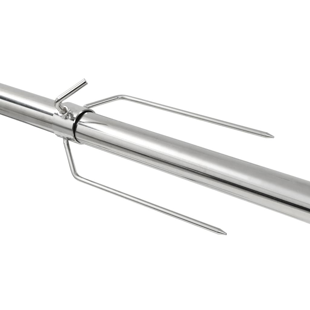 Automatic Grill with Stainless Steel Motor 207x45x81 cm Vidaxl