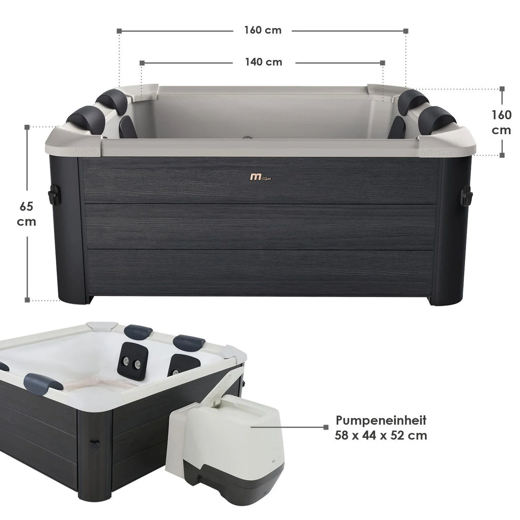 2026 Spa Whirlpool Oslo con iluminación LED
