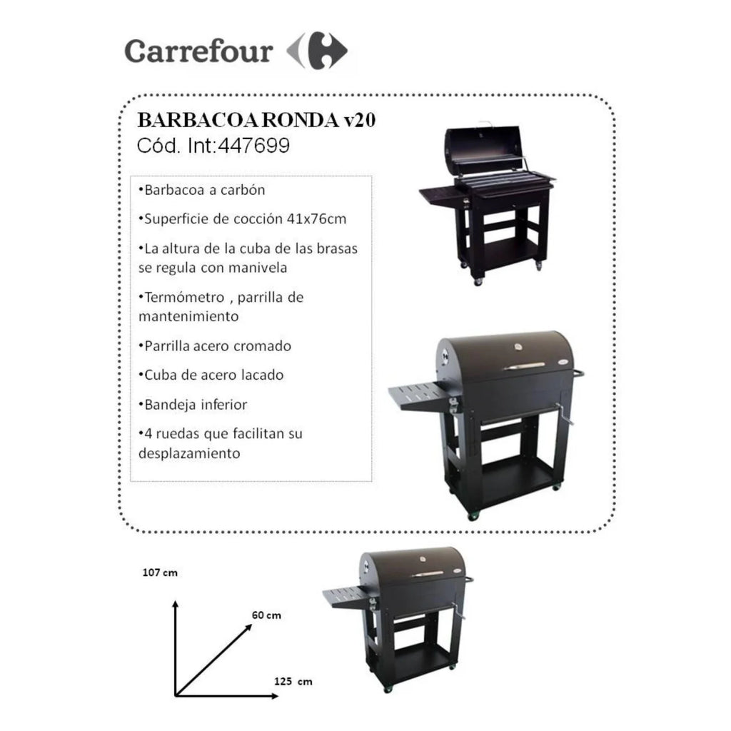 Barbacoa Mod. Ronda V-2020