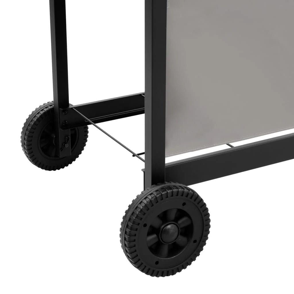 Gas grill 2025 with 6 burners, black and silver V0288