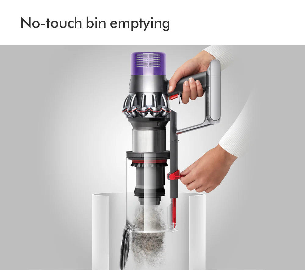 2026 Dyson V11 Extra Aspiradora Escoba Inalámbrica – Hasta 60 minutos de autonomía – Acabado Níquel y Rojo