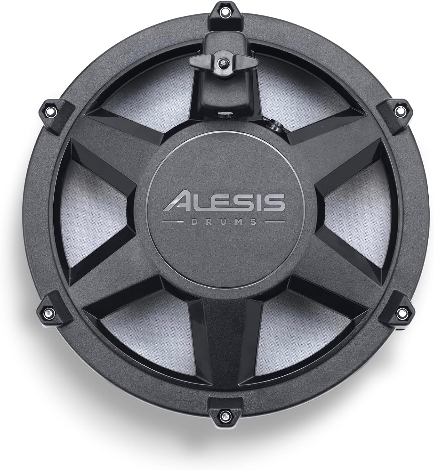 Alesis Nitro Max Kit Batería Electrónica con Parches Silenciosos de Malla, Caja de Doble Zona de 10", Bluetooth, 440+ Sonidos Auténticos, Lecciones Drumeo, USB MIDI, Pedal de Bombo