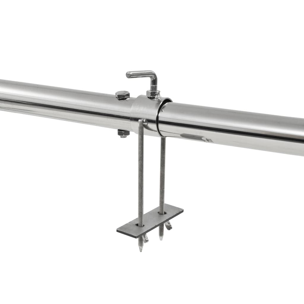 Barbacoa Automática Con Motor Acero Inoxidable 150x46,5x82,5 Cm Vidaxl