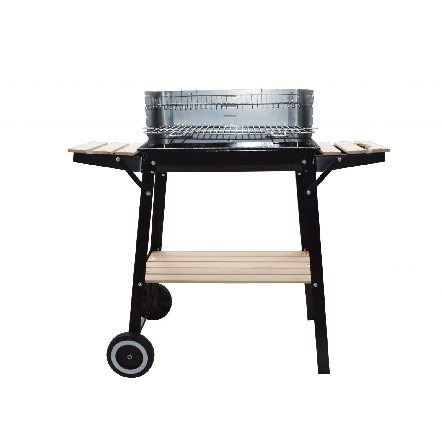 Charcoal and Stainless Steel Grill Buffalo Design