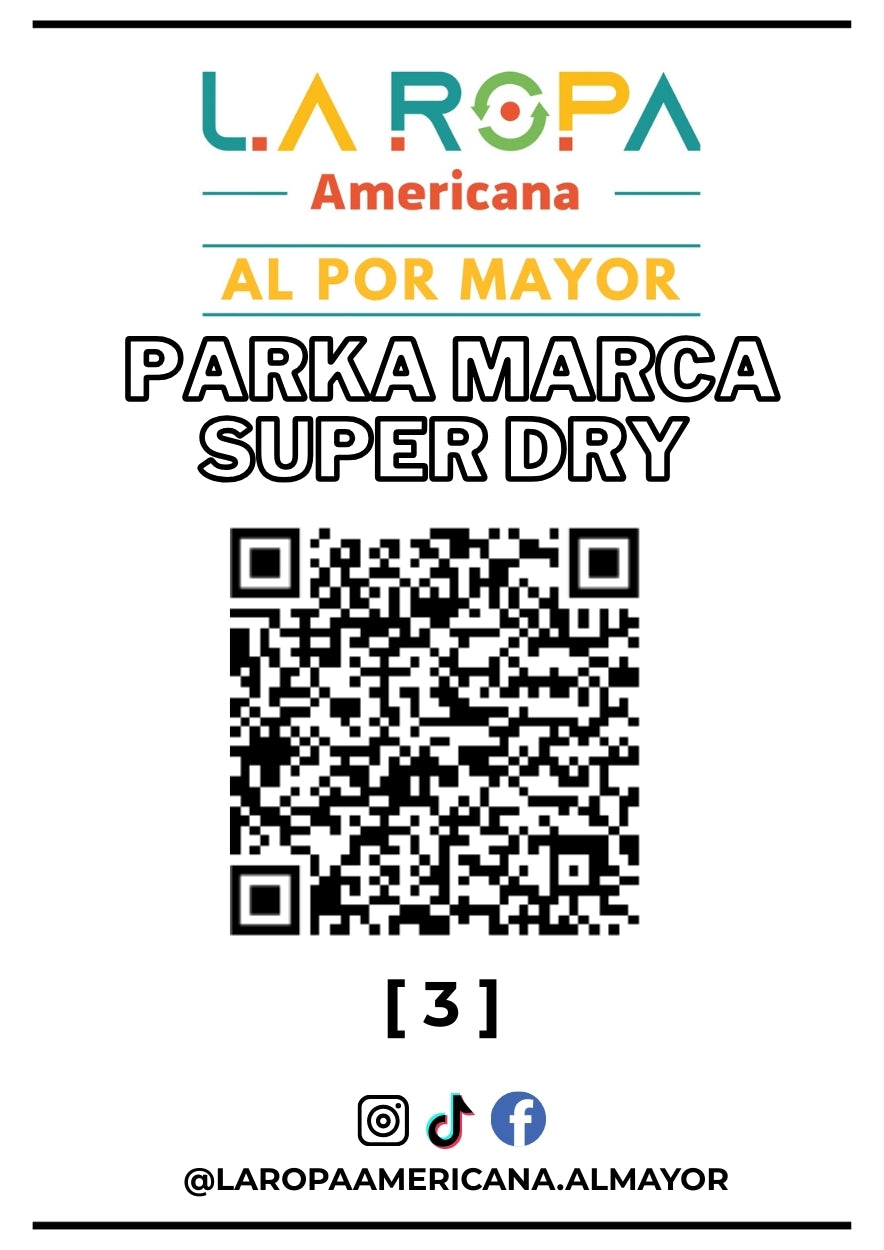 PARTIA KURTEK PARKA MARKI SUPER DRY (20KG) KLASA PIERWSZA (3) | HURTOWA ODZIEŻ AMERYKAŃSKA