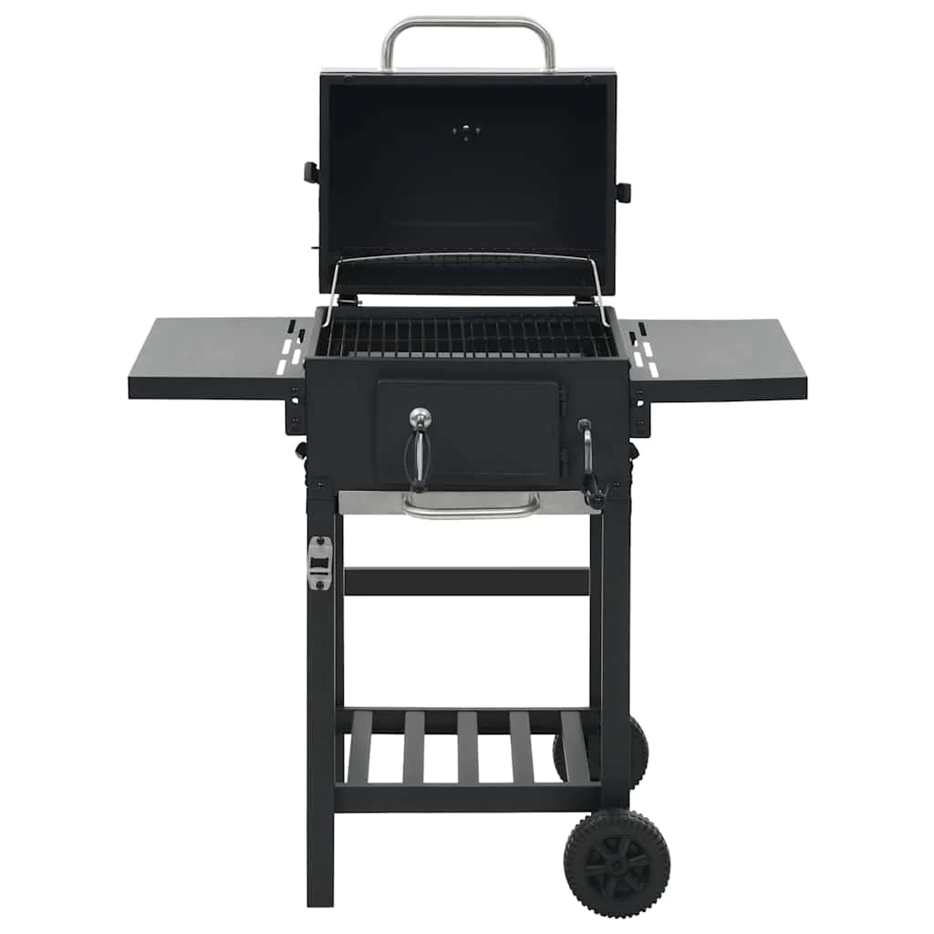 Grill węglowy z czarną dolną półką v6900