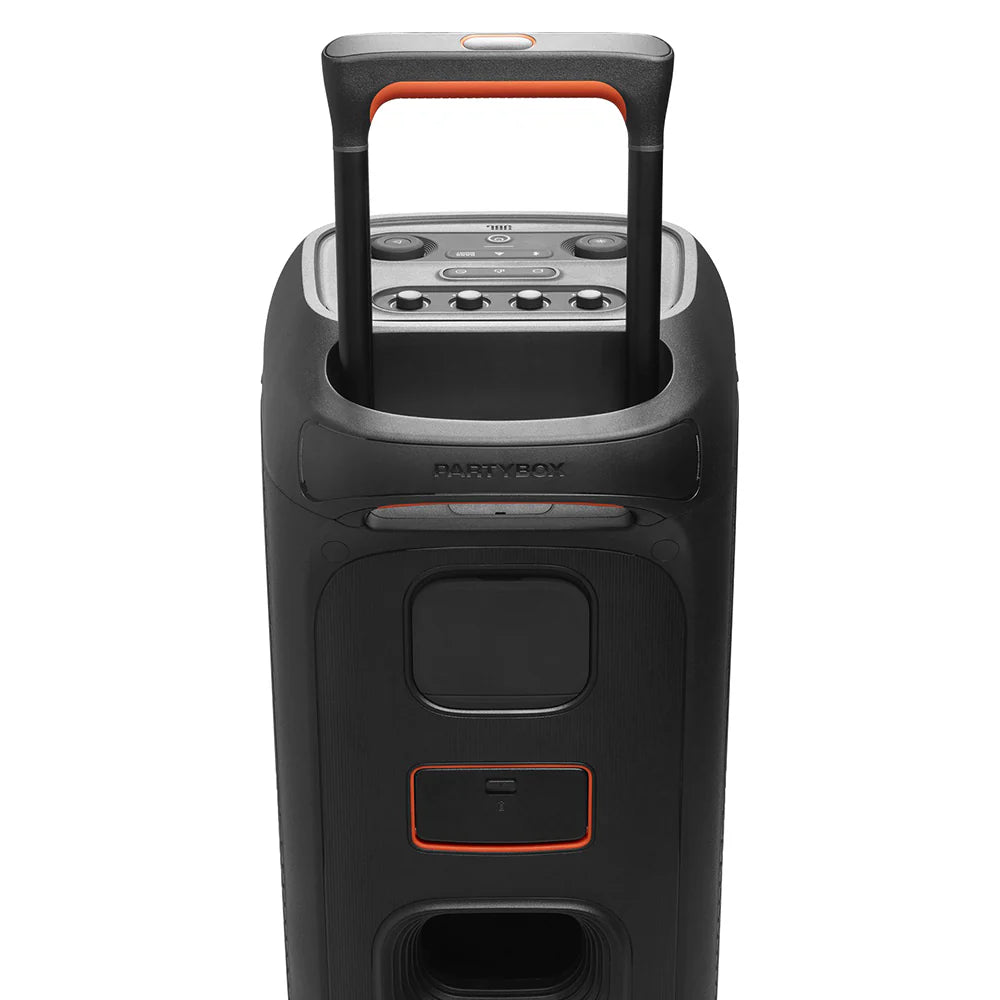2025 JBL PartyBox Stage 320 przenośny głośnik imprezowy Bluetooth – czarny