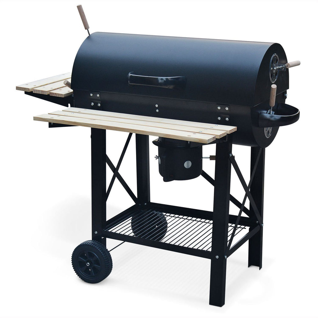 Serge Black charcoal grill with ash pan -