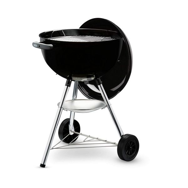 Barbacoa De Carbón Con Ruedas Weber Bar-b Kettle Acero Cromado (91 X 47 X 58 Cm)