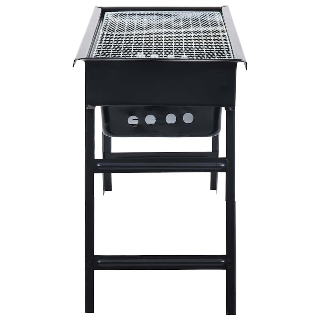 Portable Steel Camping Grill 60x22.5x33 cm vidaXL