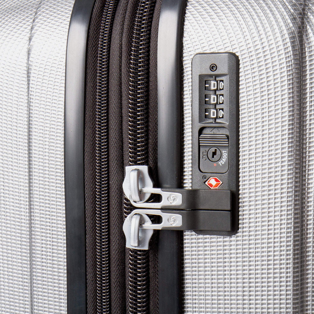 2026 Samsonite Omni 3.0 - Juego de maletas expandibles con ruedas de 2 piezas (equipaje de mano y mediano)