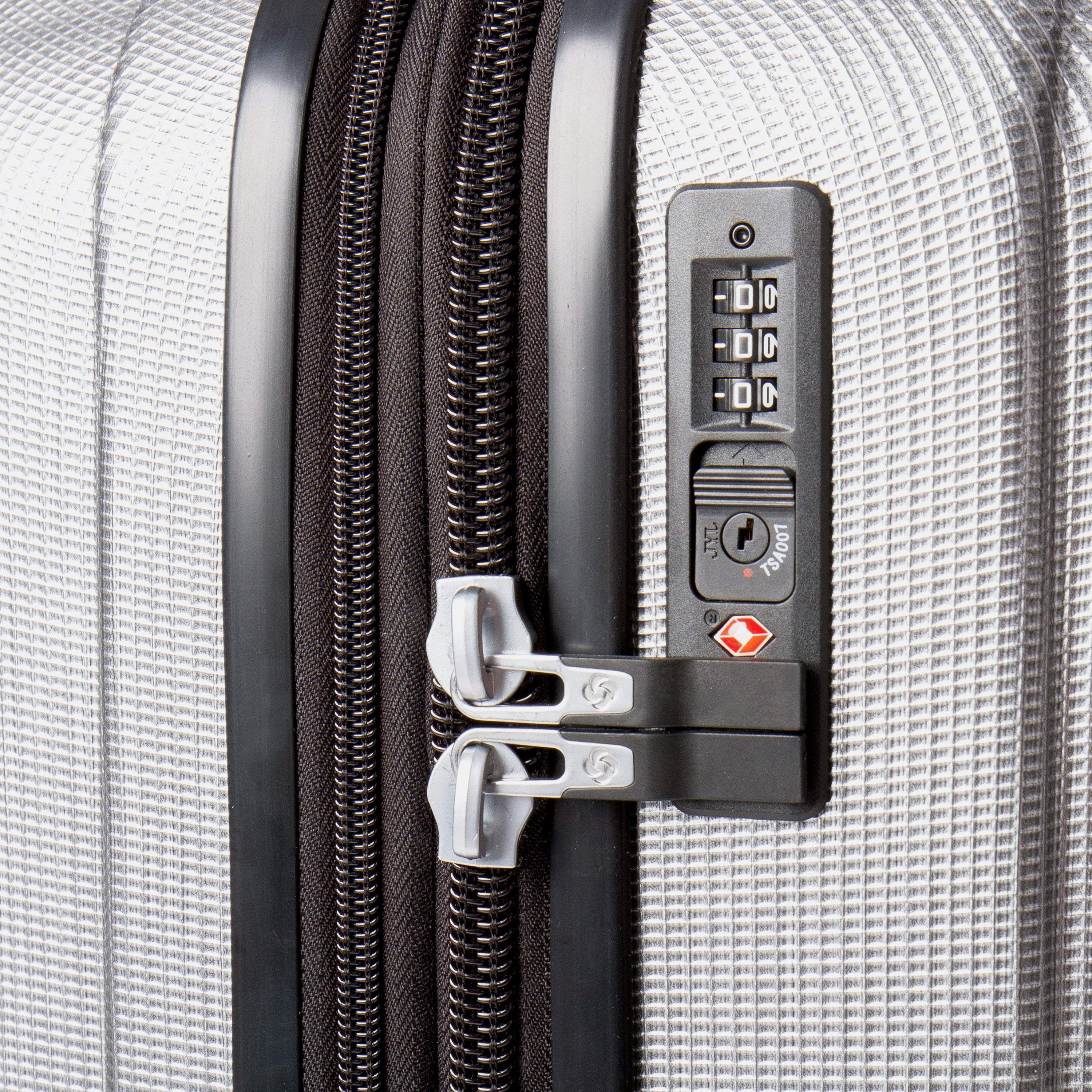 2026 Samsonite Omni 3.0 - Juego de maletas expandibles con ruedas de 2 piezas (equipaje de mano y mediano)