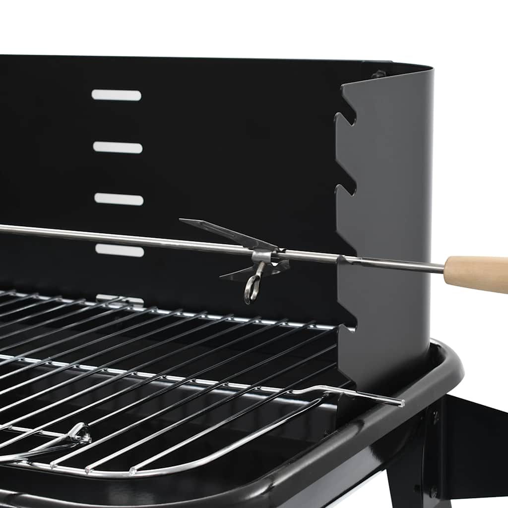VidaXL Charcoal Grill with Wheels