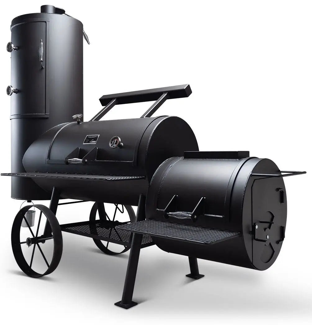 2026 Ahumador Offset Yoder Smokers 24" Durango | Multifuncional para barbacoa al aire libre