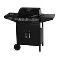 Gas grill "Festa 4" - 4 burners (1 side) - 10.5 kW - black
