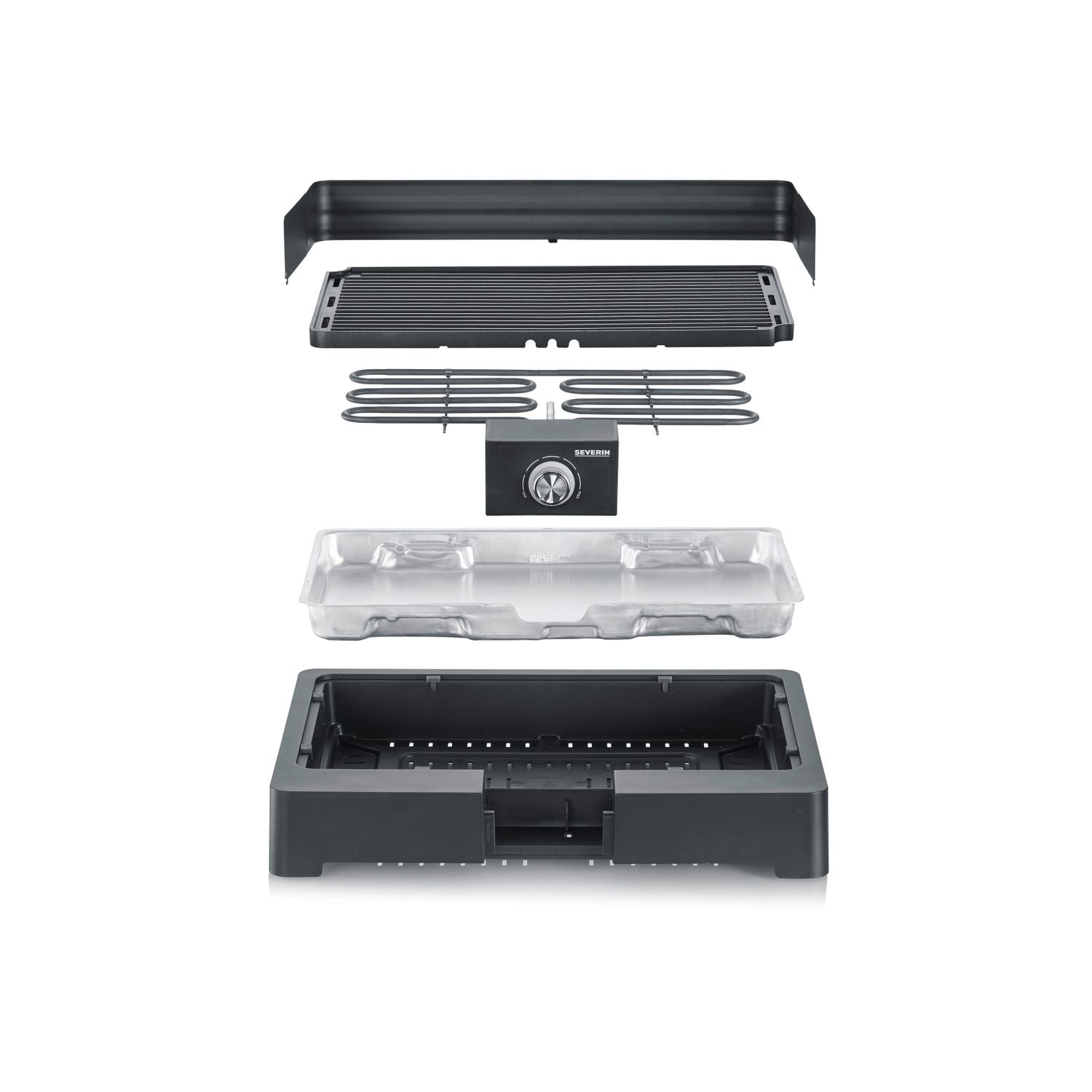 Grill stołowy z rusztem żebrowanym 2200 W Pg 8567 Severin