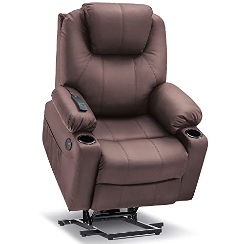 Mcombo electric armchair with massage function and USB charging