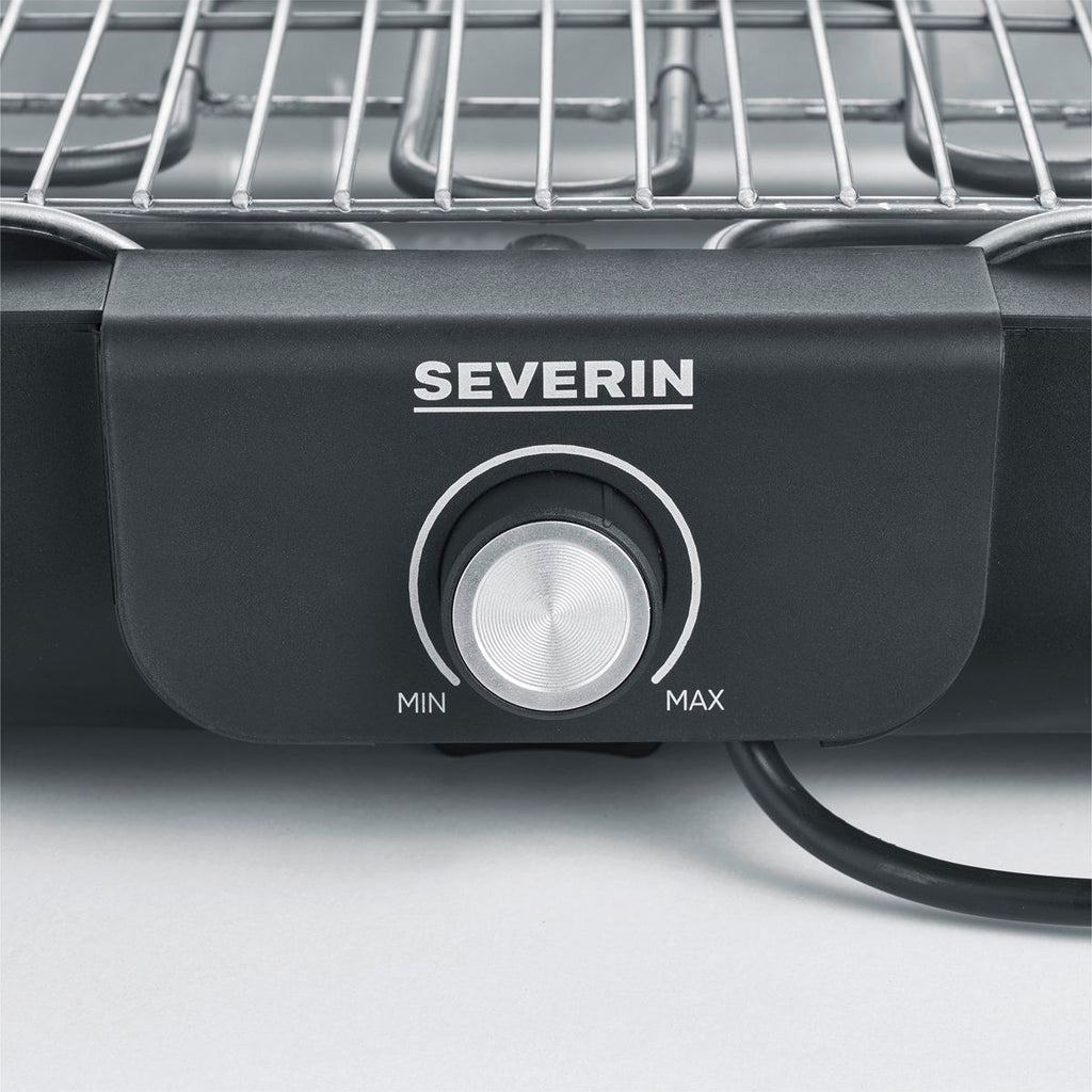 Severin PG 8554 Grill stołowy z rusztem - 2300 W, czarny