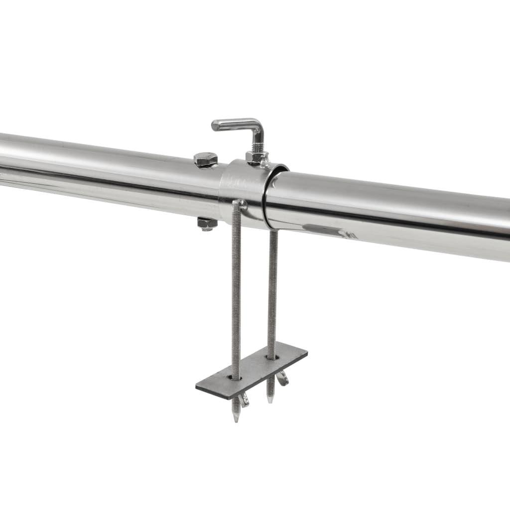 Automatic Grill with Stainless Steel Motor 207x45x81 cm Vidaxl