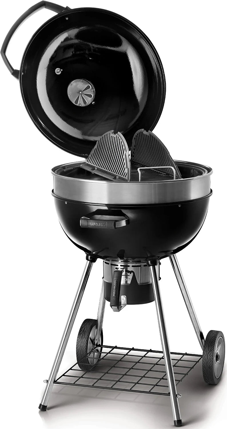 Napoleon 2025 Charcoal Kettle Grill Ø 57 cm with Cast Iron Grate