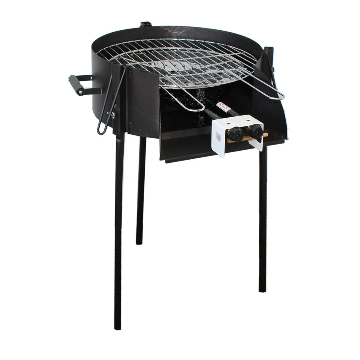 Grill gazowy Algo Más 50 cm, potrójne zastosowanie, 2 palniki