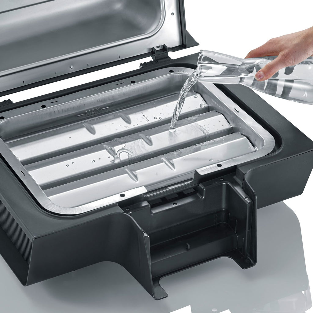 Grill elektryczny Severin Sevo GT Black Pg 8106 z cyfrowym wyświetlaczem OLED