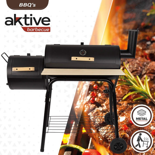 Aktywny grill węglowy i wędzarnia