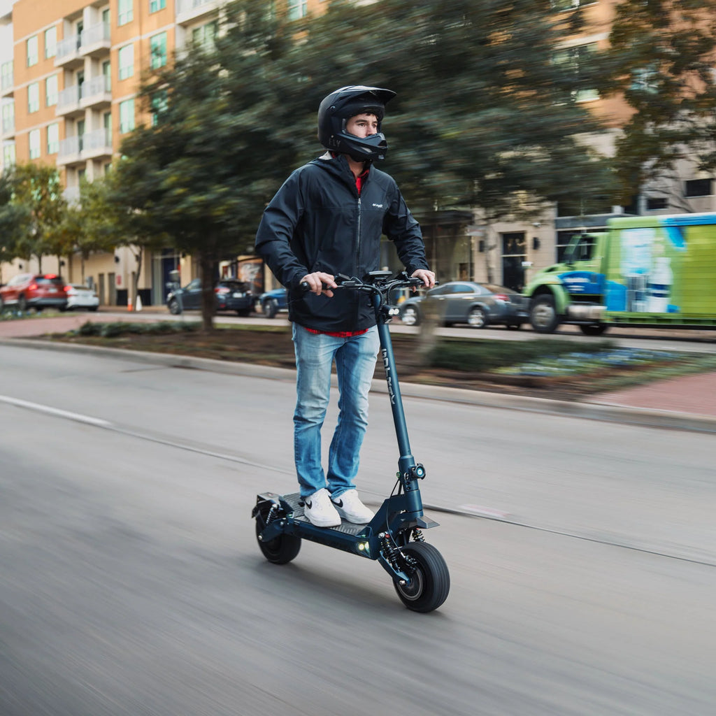 2026 Gotrax GX3 Patinete Eléctrico Todoterreno – Doble Motor Potente, Velocidad Máxima 64 km/h, Neumáticos Todoterreno