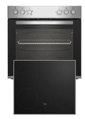 2026 Conjunto cocina Beko BBUC12020X con placas y horno de convección