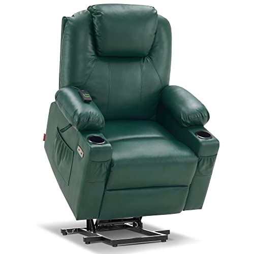 Mcombo electric armchair with massage function and USB charging