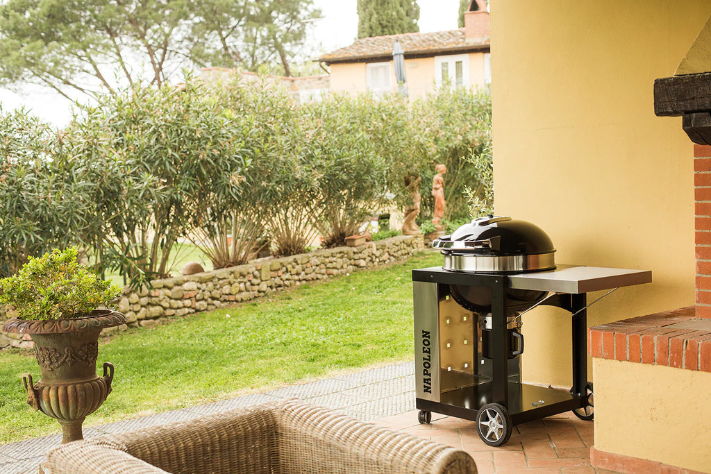 2026 Barbacoa de Carbón Esférica Napoleon (Ø 57 cm) con Carro Rodante