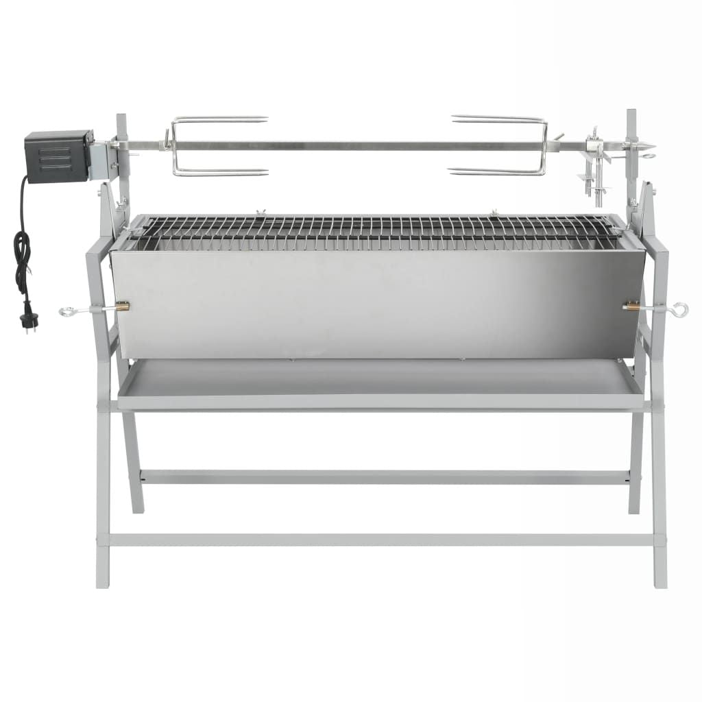 Vidaxl Żeliwny i stalowy grill