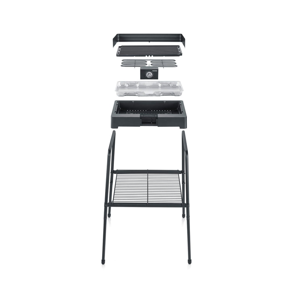 Grill z nóżkami i rusztem grillowym 2200 W Pg 8568 Severin