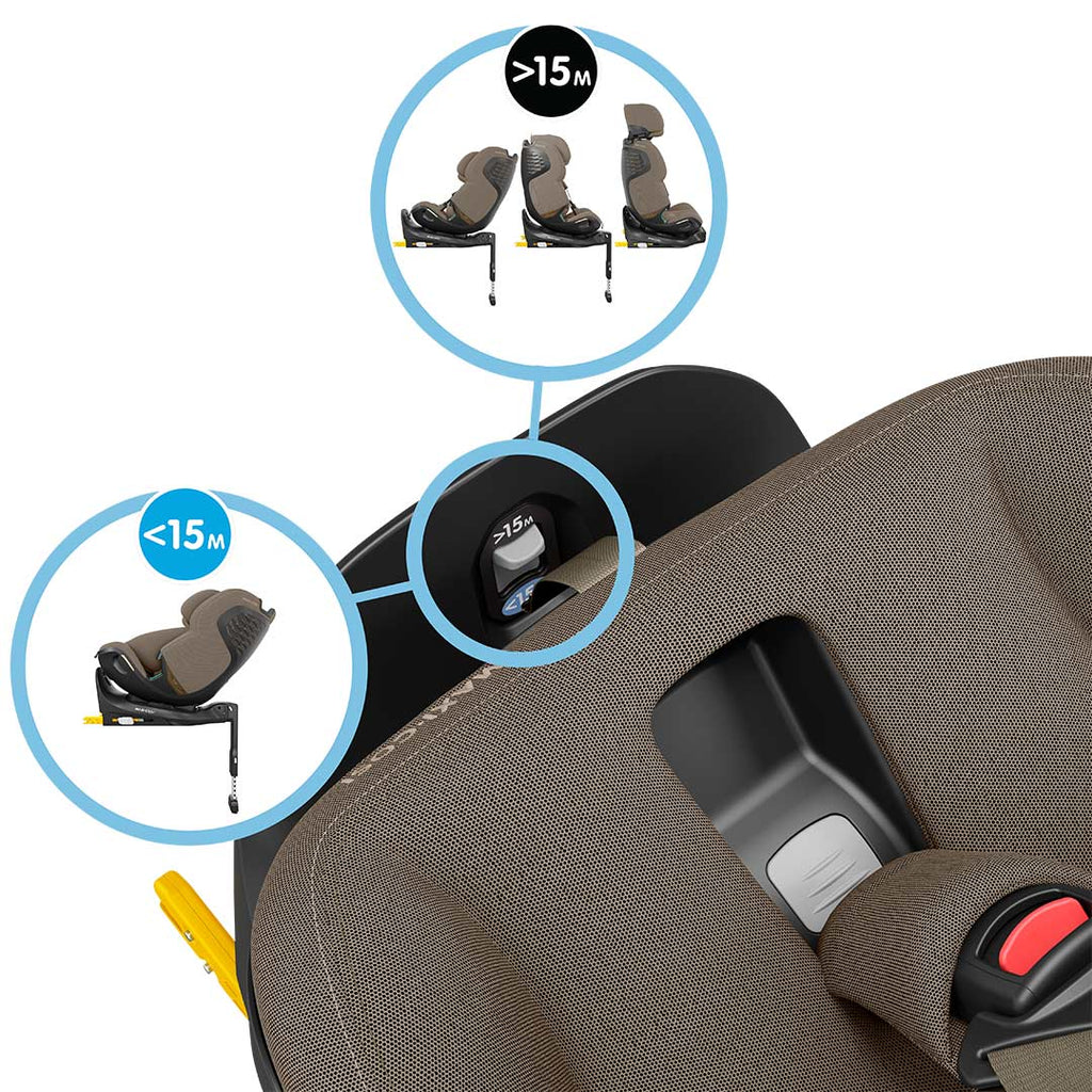 Maxi-Cosi Emerald 360 Pro Silla de Coche -Trufa auténtica