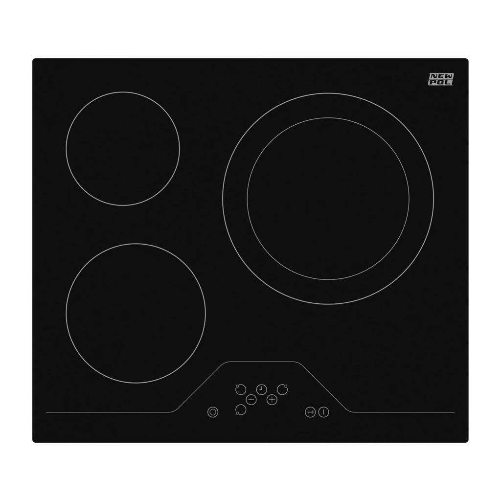 Conjunto de Horno y Placa Vitrocerámica Newpol A NVH3Z8P
