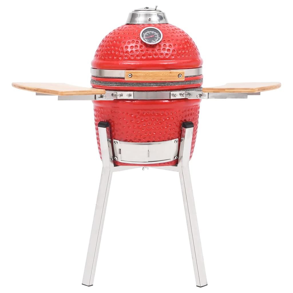 Grill ceramiczny Kamado Vidaxl, średnica 76 cm